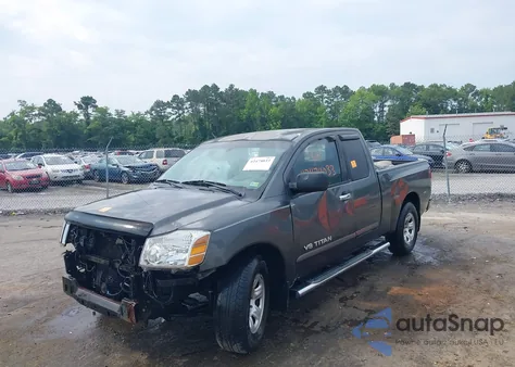 2007 Nissan Titan Se из США, поврежденный, VIN 1N6BA06A17N239721